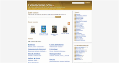 Desktop Screenshot of boekrecensie.com